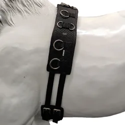 Manski Longiergurt SOFT schwarz COB