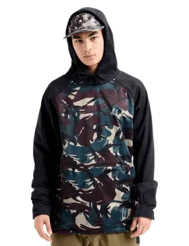 Sweat à Capuche Crown Weatherproof Riding Seersk / Trublk L Homme - Burton - FashionsVida