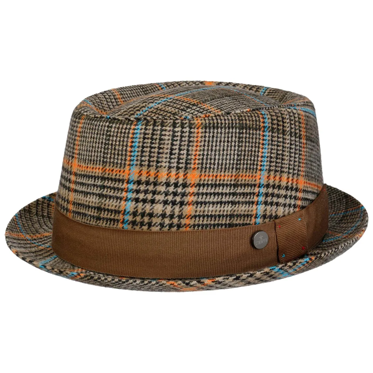 Javio Wool Hat by - beige-black - Size: M (56-57 cm) - Lierys - FashionsVida