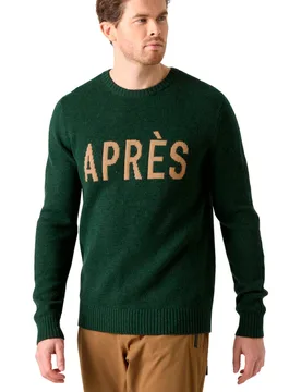 Afton knit jersey hombre Verde (M) - Helly Hansen - FashionsVida