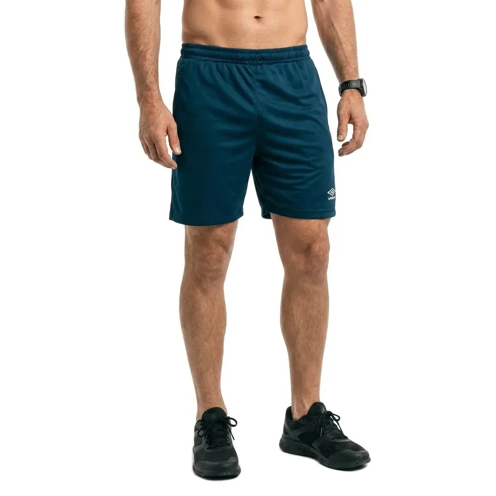 Short Training Knit Dark Navy L - Umbro - FashionsVida