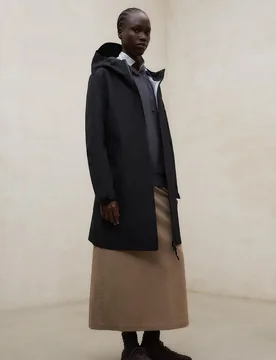 Parka de mujer regular fit con capucha ajustable - Ecoalf - FashionsVida