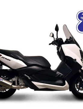 Terminale Relevance Slip On Inox Yamaha X-Max 250 09-16 Catalizzato - Termignoni - FashionsVida