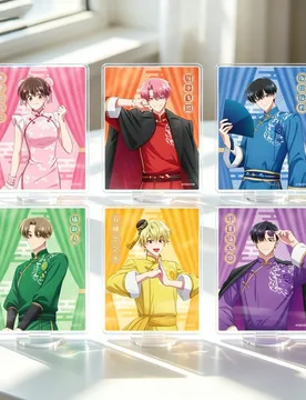 Anime Tamon's B-Side Qipao Collection Tamon Fukuhara Utage Kinoshita Rectangle Acrylic Stand Model Plate Keychains Desk Decor - Aliexpress - FashionsVida