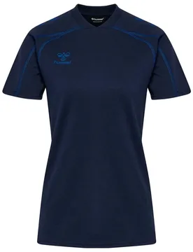 T-shirt à Manches Courtes Move 2.0 Marine L - Hummel - FashionsVida