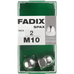 Tuerca Ciega Acero Inoxidable M10 - Caja 2 Uds