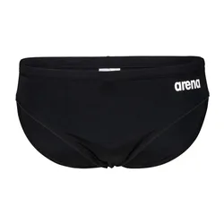 Team Swim Solid Swimming Brief Black / White FR 95 Men