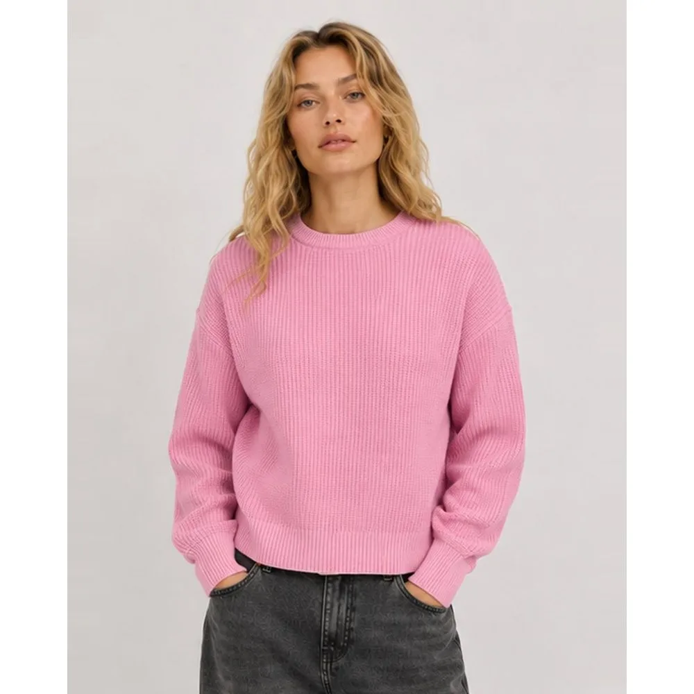 Jack & Jones - Jersey de cuello redondo y manga larga de mujer - jack & jones - FashionsVida