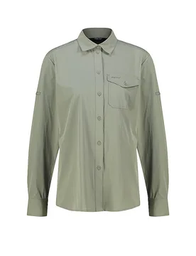 Damen Wanderbluse Lahan olive XL W - Meru - FashionsVida