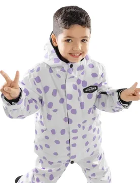 Veste Kw1 Fay White / Purple 5-6 Années Garçon,Fille - Siroko - FashionsVida