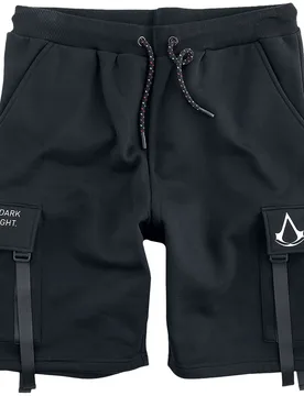 Gaming Short - Work In The Dark - S bis XXL - für Männer - Größe XXL - schwarz - EMP exklusives Merchandise! - Männer - male - Assassin's Creed - FashionsVida