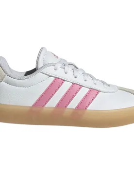 Sneaker Vl Court 3.0 Ftwr White / Bliss Pink / Alumina EU 34 - Adidas - FashionsVida