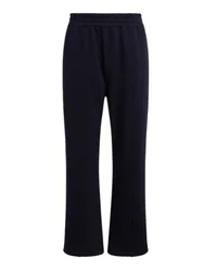 Pantaloni uomo - pantalone regular in felpa di cotone - blu elettrico