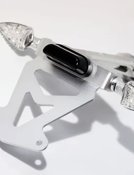 Porta Targa Alluminio Cnc + Luce Led Mv Agusta F3 675 Euro4 2018-21 - Motocorse - FashionsVida