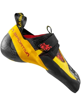 Chaussons d'escalade - Skwama Black/Yellow - Taille 41 - Noir - La Sportiva - FashionsVida