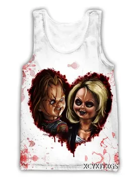 Bride of Chucky 3D Print Causal Clothing New Fashion Men Women Vest Size S-5XL mesh top - Aliexpress - FashionsVida