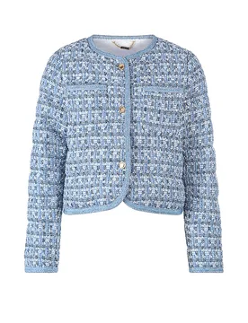 Strickjacke blau 40 damen - RICHROYAL - FashionsVida