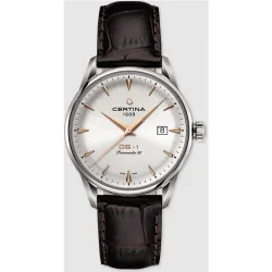 Reloj de hombre DS-1 de piel marrón