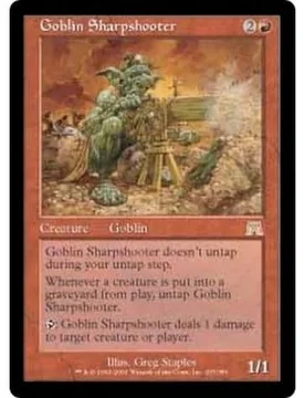 Goblin Sharpshooter Onslaught - Magic: The Gathering - FashionsVida