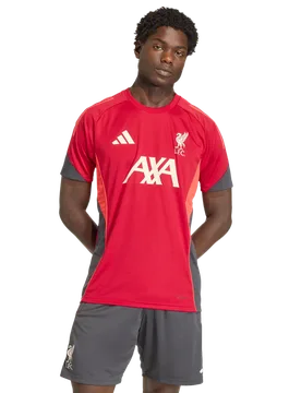 Liverpool Fc Tiro 25 Training Jersey Herren Trikots/Replikate - Rot - Größe L - Poly Mesh Red L - Adidas - FashionsVida