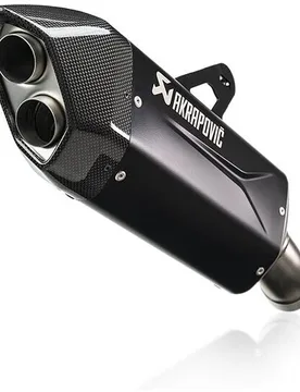 Scarico Moto Akrapovic Titanio Nero S-B13SO4-HJGTBL Omologat taglia un - Akrapovič - FashionsVida