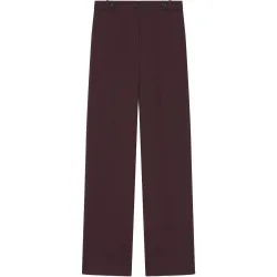 Pantalones de vestir de mujer de tiro alto