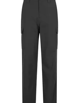 Delta Mens Cargo Stretch Trousers - Short Length - Black - Black - Size: W44 - Mountain Warehouse - FashionsVida