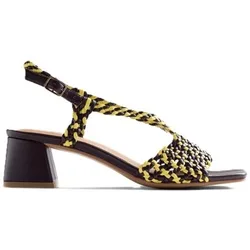 Keilabsatzsandalen Borongan Sandale Aus Leder 36;37;38