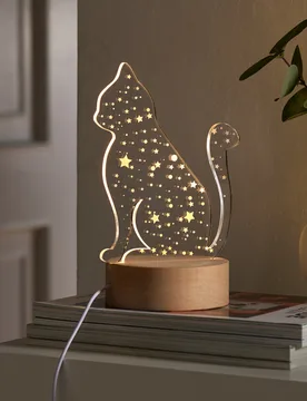 Pagen LED-Leuchte "Katze" - 3Pagen - FashionsVida
