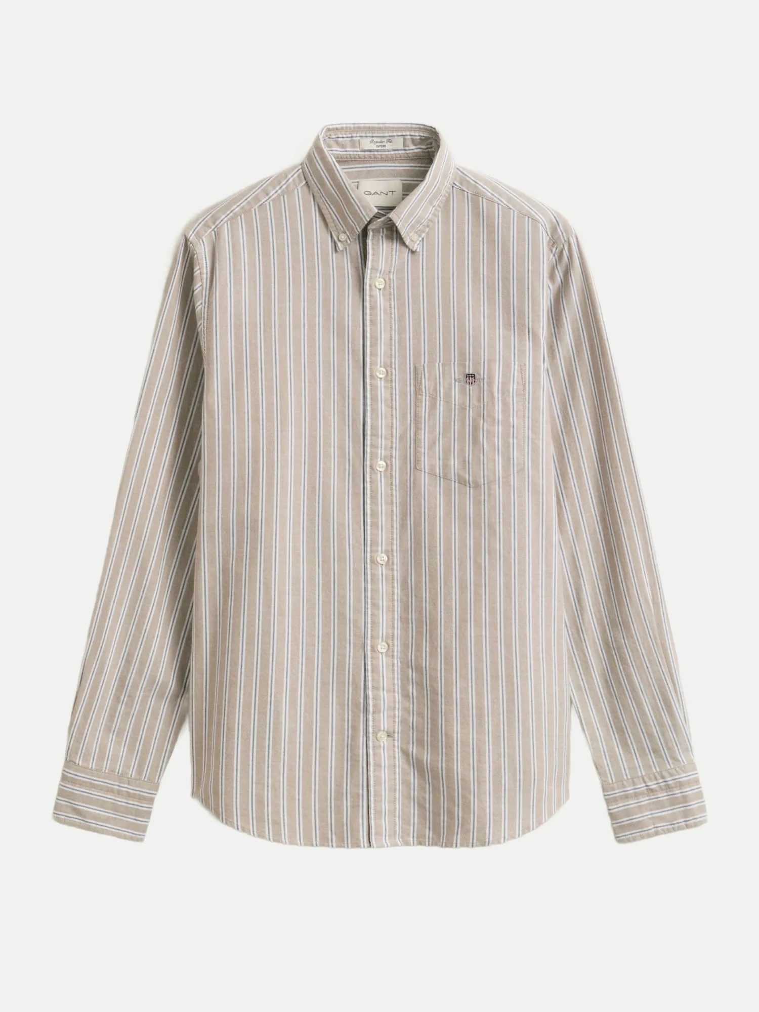 Gant Regular-Fit Oxfordhemd Beige L - Gant - FashionsVida