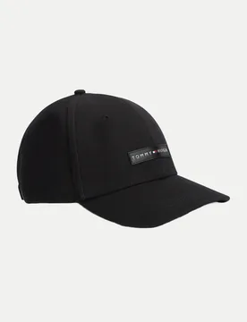 Base-Kappe mit Logo-Patch Schwarz - Tommy hilfiger - FashionsVida