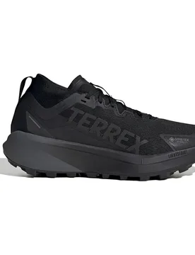 Terrex Agravic Gore-tex® Trail Running Shoes Core Black / Core Black / Grey Six UK 9 Men - Adidas - FashionsVida
