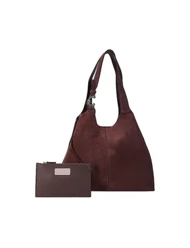 Ledertasche - Shopper C-EASY dunkelrot Damen - Coccinelle - FashionsVida