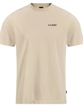 T-shirt à Manches Courtes Organic Crank Harder Gty Fit - CUBE - FashionsVida