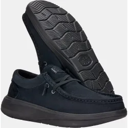 Zapatos de cordones de hombre en ante