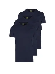 T-shirt confezione da 3 blu M