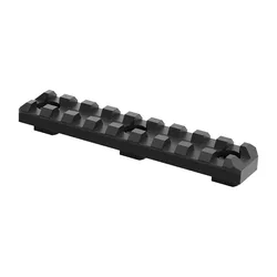 Rail M-lok 9 Slot Black One Size unisex