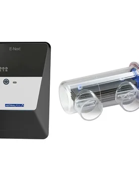 E-next Up To 90m3 21g/h Salt Water Chlorinator System Black 90 m3 unisex - Astralpool - FashionsVida