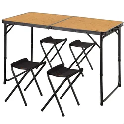 Table Pliante Avec Ensemble De Bancs 63162