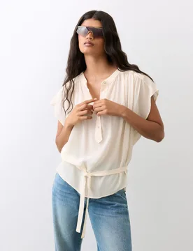 Blusa de mujer con tapeta - Tintoretto - FashionsVida