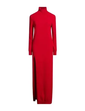 Vestido largo Mujer Rojo L,M,S Mujer - Semicouture - FashionsVida