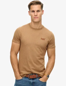 Superdry Herren Essential Logo T-shirt Braun - Größe: XL - 29.99 - FashionsVida