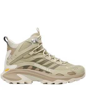 Chaussures de randonnée en GORE-TEX® - Moab Speed 2 Mid GORE-TEX W Muted Sage - Taille 38 - Beige - Merrell - FashionsVida