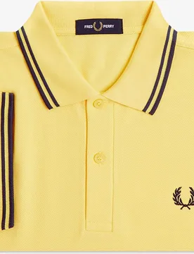 Polo de hombre de piqué de algodón manga corta - Fred Perry - FashionsVida