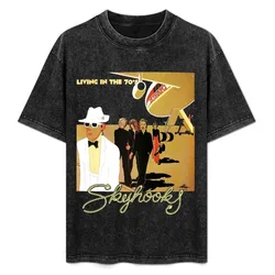 AusRock 08 Skyhooks Tee T-Shirt Soft Casual Short Sleeve Cotton Tee