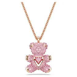 Pendente Teddy, Orso, Rosa, Finitura oro rosa 18K OS