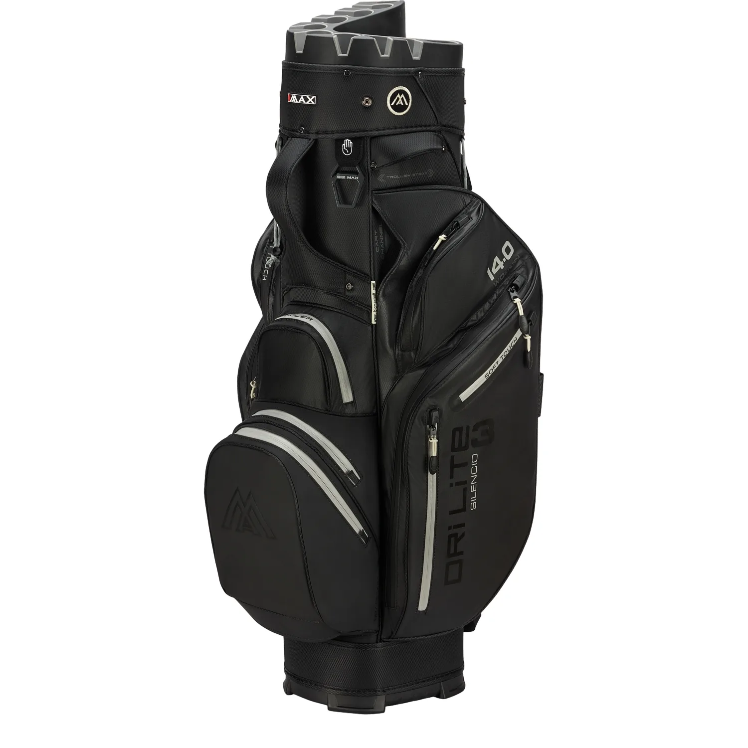 Cartbag Dri Lite Silencio 3, schwarz - Big Max - FashionsVida