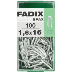 Grampillones Cincados 1,16 x 16 mm - Caja 100 Uds