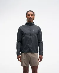 Men's SkyFlow Wind Jacket in Black, Size XL
