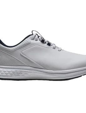 Golfschuhe Herren Pulse, Spikeless, weiß/grau/navy 44_5 - FootJoy - FashionsVida